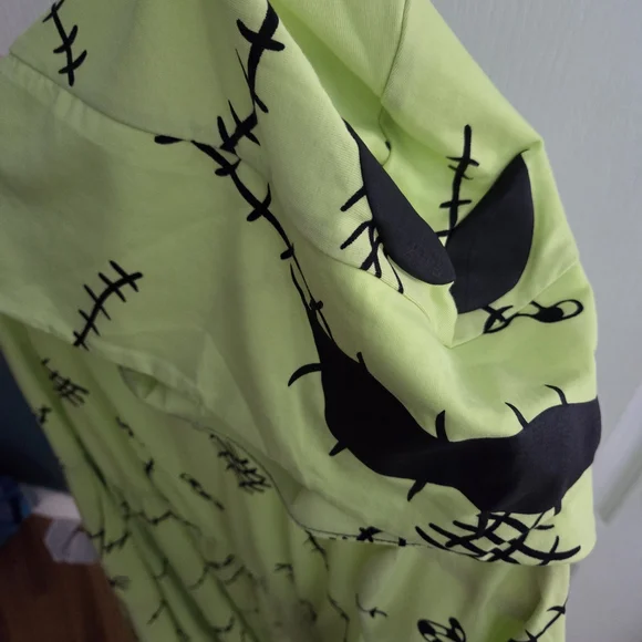 Torrid Disney The Nightmare Before Christmas Oogie Boogie Mini Hooded Dress NWT - Picture 11 of 11